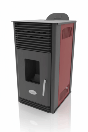 Kamin na pelet Mareli PS 8 kW – sobni kamin sa ventilatorom toplog vazduha, menijem na srpskom jeziku, tajmerom i 5 nivoa snage, za efikasno grejanje prostorije.