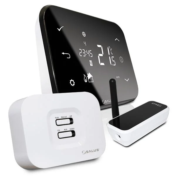 Bežični Wi-Fi programski sobni termostat Salus IT500 RF sa LCD ekranom i daljinskim upravljanjem preko aplikacije
