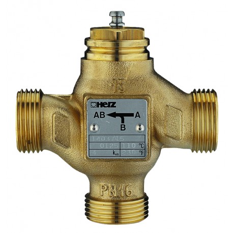 Trokraki mešački ventil Herz 5/4"