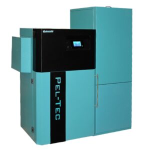 Pelet peć PEL-TEC u punom prikazu.
