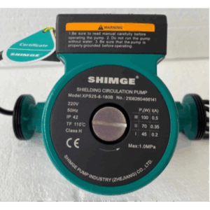 Shimge crpna pumpa, model XP/XPS, specifikacije.