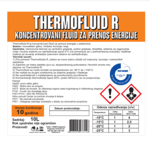 Termofluid FPE-R (Žuti) 66%/34% -20c