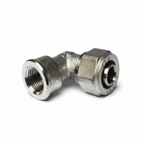 Kompresiono koleno UN 16x1/2 i 18x1/2 – spojni element za cevi pod uglom 90 stepeni, kompresioni spoj otporan na pritisak i koroziju