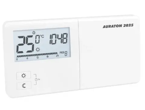 Sobni termostat AURATON 2025 – žični programski digitalni termostat sa LCD ekranom