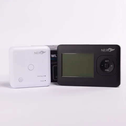 Nero termostat crni nw7 rf