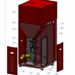 Dijagram kotla sa delovima, TOBY B SET.
