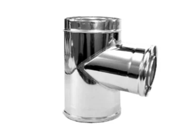 T priključak za Vilpra dimnjak sa revizijom — spojna grana dimovodnog sistema