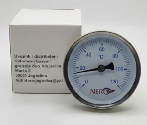 Termometar sa kutijom Hidroterm distribucija