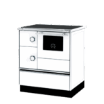 Alfa Plam Alfa 70 – šporet na čvrsto gorivo sa rernom i grejnom pločom