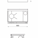Alfa Plam štednjak na čvrsto gorivo model 20 sa kotlom za etažno grejanje