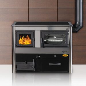 Šporet na drva za etažno grejanje sa rernom