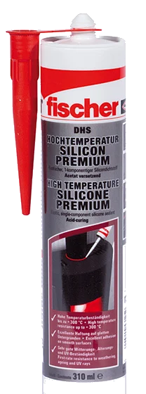Silikon za visoke temperature 1200 °C za peći, dimnjake i kotlove