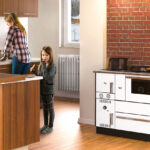 Alfa Term 27 kotao-šporet na čvrsto gorivo sa rernom i pločom za kuvanje, snage 27 kW