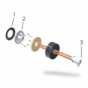 TESY grejač set 300564 za bojlere 800-2000 litara, sa termostatom bez prirubnica i kontraprirubnica