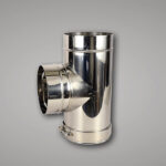 Inox t prikljucak fi80